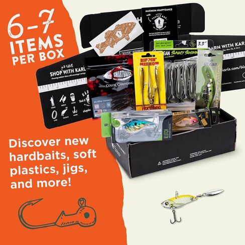 Catch Co Mystery Tackle Box Elite Walleye Fishing Kit | Walleye Fishing | Freshwater Fishing | Jigs | Fishing Lures in Saudi Arabia
