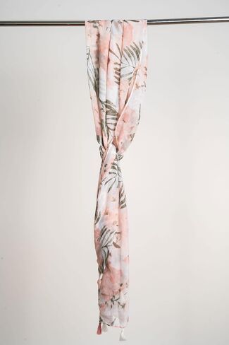 Silk Scarf for Women - Floral & Leopard Print Scarf for Spring/Summer, Satin Shawl Wrap/Scarves for Head & Neck in Saudi Arabia