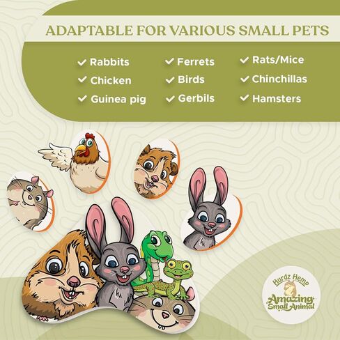 [25 لتر] فراش قنب للدجاج - مصنوع من قنب طبيعي 100% - امتصاص فائق وتحكم في الرائحة - فراش قنب صديق للبيئة للدجاج - فراش قنب سهل الصيانة للحيوانات الصغيرة in Kuwait