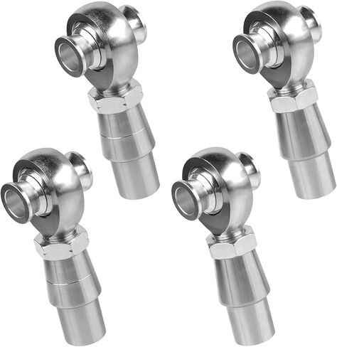 1/2" Heim Joints Rod End Kit, 0.5" Chromoly Joints Panhard Kit Right and Left Hand Thread with Jam Nut and Bung (2 Pair) in Saudi Arabia