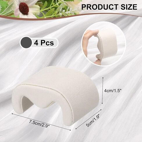 UXCELL 4PCS Watch Case Plows ، MAPED Watch Watch Display Pillow Velvet Watch Cushion Prespons in Kuwait