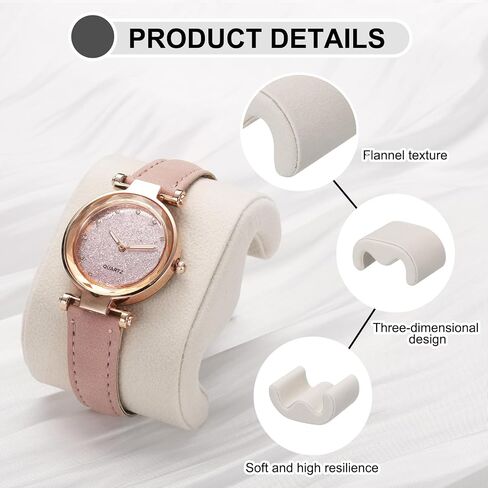 UXCELL 4PCS Watch Case Plows ، MAPED Watch Watch Display Pillow Velvet Watch Cushion Prespons in Kuwait