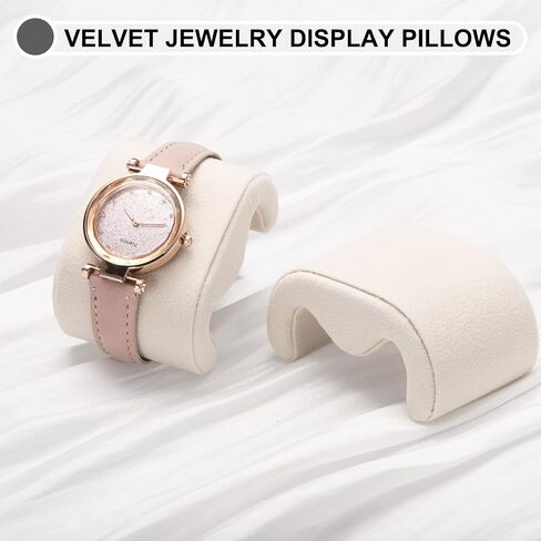 UXCELL 4PCS Watch Case Plows ، MAPED Watch Watch Display Pillow Velvet Watch Cushion Prespons in Kuwait