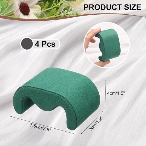 UXCELL 4PCS Watch Case Plows ، MAPED Watch Watch Display Pillow Velvet Watch Cushion Prespons in Kuwait