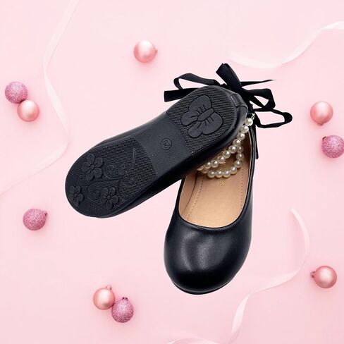 Toddler Flower Girl's Dress Shoes Mary Jane Ballet Shoes for Party,School, Birthday,Performance,Wedding in Kuwait