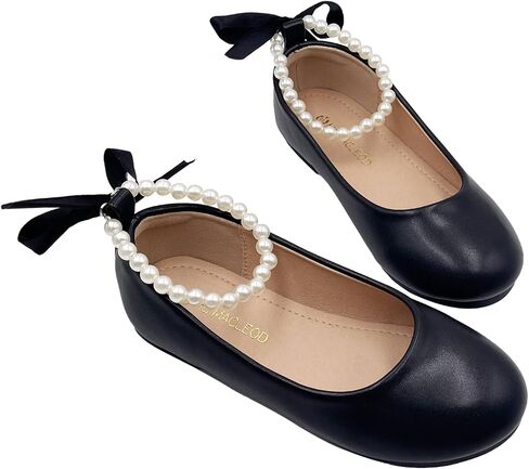 Toddler Flower Girl's Dress Shoes Mary Jane Ballet Shoes for Party,School, Birthday,Performance,Wedding in Kuwait
