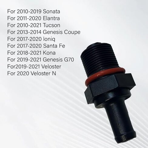 Automobile PCV Valve, Positive Crankcase Ventilation Valve Replacement 26740-2G000 Engine Intake Manifold Runner Control Motor Compatible with Hyundai Elantra Nissan JAC Chery in Saudi Arabia