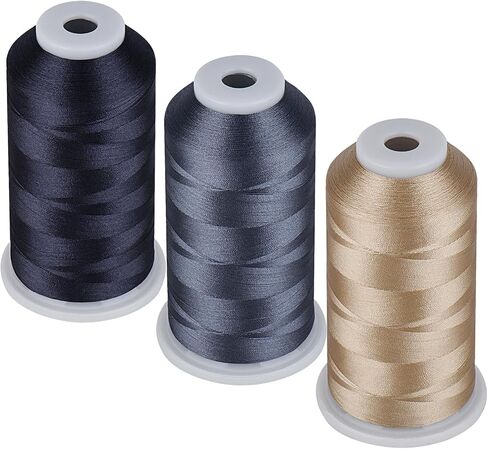 60WT Bobbin Fill Thread Machine Embroidery Thread (Blue 405) in Saudi Arabia
