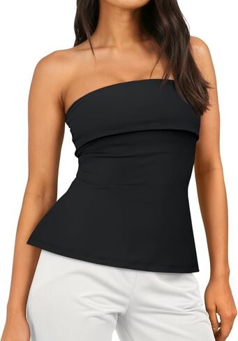 Out Out Tube Tops for Women 2025 Strendy Summer Off Houtgle Lughly Tove Tort Top Y2K Outfits in Kuwait