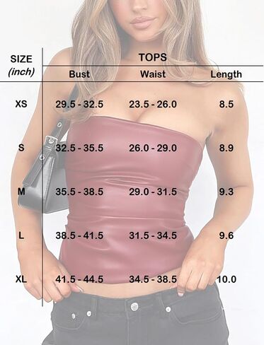 pu faux جلد أنبوب من أعلى القطع الخروج للنساء للنساء نادي Top Rave الحفل الموسيقي Ruched Bandeau Top Top in Kuwait