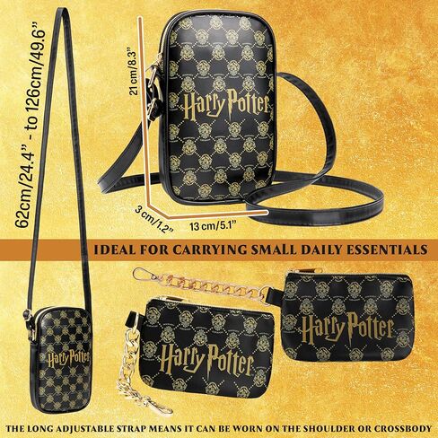 Harry Potter | Hello Kitty Purse Girls Teens Women Shoulder Bag Zipped Coin Purse Crossbody Bag in Kuwait