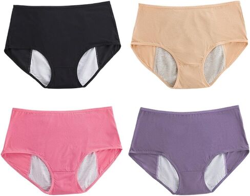 Leakproof Ladies Underwear,Incontinence Underwear for Women,Leak Proof Panties for Women Over 60 in Saudi Arabia
