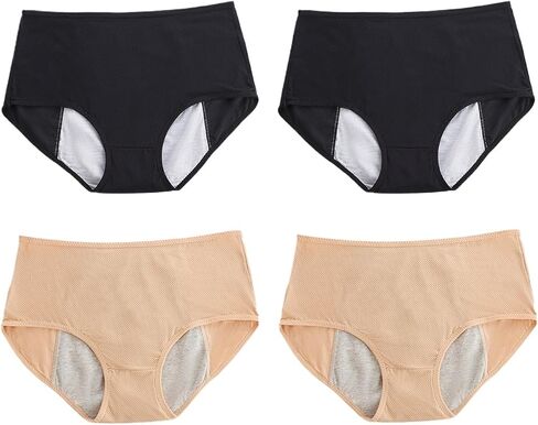 Leakproof Ladies Underwear,Incontinence Underwear for Women,Leak Proof Panties for Women Over 60 in Saudi Arabia