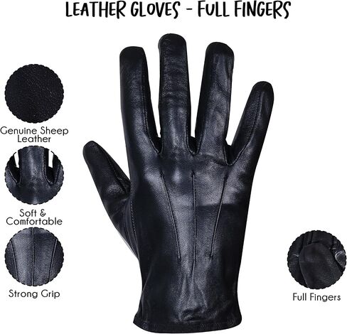 Genuine Leather Gloves, Lambskin leather gloves, Unlined fashion leather gloves in Saudi Arabia