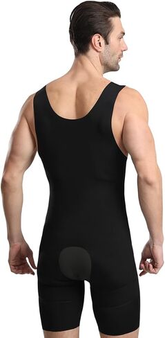 بارونونغ رجال بلا أكمام كامل الجسم المشكل الداخلي الانحدار الانحدار bodysuit in Kuwait