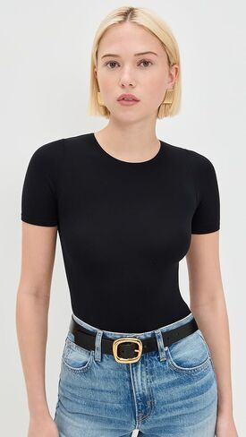 commando Women's Ballet Short Sleeve Thong Bodysuit in Saudi Arabia