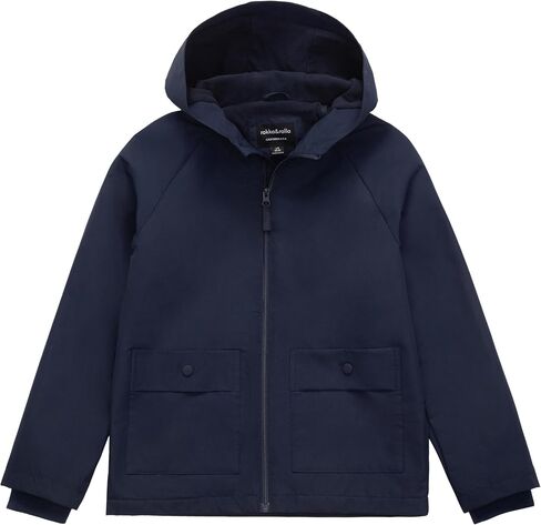 Rokka&Rolla Boys' Water-Resistant Fleece Lined Windbreaker Ripstop Transitional Jacket in Saudi Arabia