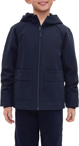 Rokka&Rolla Boys' Water-Resistant Fleece Lined Windbreaker Ripstop Transitional Jacket in Saudi Arabia
