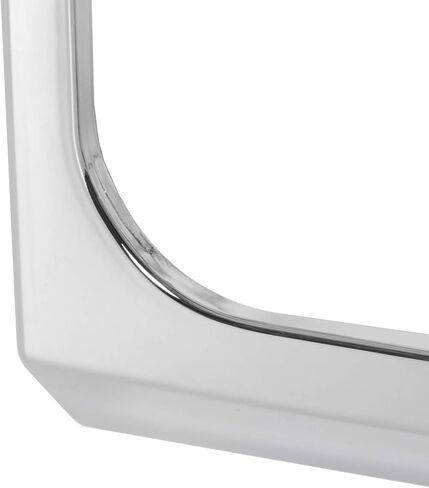 HECASA Headlight Chrome Trim Bezel Compatible with 1992-96 Ford Bronco, F150 Truck; 1992-97 F250 F350 F450 Truck RH & LH Headlamp Doors Pair Set in Saudi Arabia