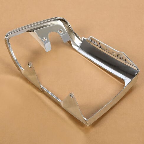 HECASA Headlight Chrome Trim Bezel Compatible with 1992-96 Ford Bronco, F150 Truck; 1992-97 F250 F350 F450 Truck RH & LH Headlamp Doors Pair Set in Saudi Arabia