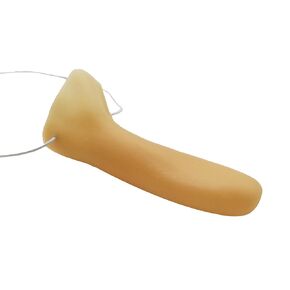 Long Fake Nose Prosthetic Nose with Elastic Band, Halloween Costumes Accessories
