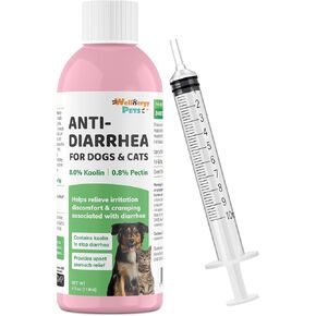 Anti Diarrhea Liquid for Dogs - Dog Diarrhea Relief with Kaolin (4 oz.)
