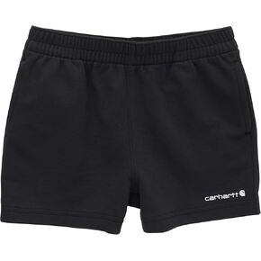 Carhartt Girls' Elastic Waistband French Terry Work Shorts