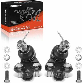 A-Premium 2 x Front Lower Ball Joints, Compatible with Toyota Camry 2002-2006, Highlander 2001-2007, Sienna 2004-2010, Solara 2004-2008 & Lexus RX330 2004-2006, RX350 2007-2009, RX400h, ES300, ES330