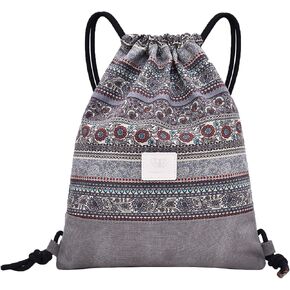 LAKE OF FIRE Drawstring Bags - Lightweight & Compact Bag for Yoga, Gym, Sports, Beach, Travel, and Daily Use
