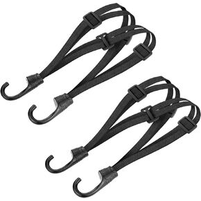 Motorcycle Elastic Rope Strap 2Pcs, Limcox Motorcycle Helmet Rope High Retractable Luggage Helmet Mesh