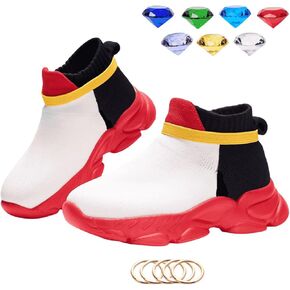 White Black Sneakers for Boys Girls Shoes Running Birthday Gift Tennis Shoes