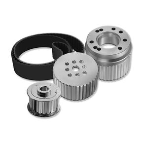 Gilmer Belt Drive Pulley Kit For Chevy SBC 283 327 350 400 Long Water Pump LWP