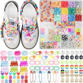 مجموعة سحر الأحذية الأصلية ، 750 PCS سحر الأحذية للأحذية الرياضية ، حذاء Shoelace Chamrs ، سحر الأحذية للنساء الأحذية الرياضية ، سحر الديكور الأحذية ، Chamrs للأحذية ، الخرز لأربطة الأحذية