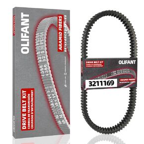 OLIFANT 3211169 High Performance UTV Drive Belt for Polaris Ranger 500 2017-22, Ranger 570 2014-24, ACE 500 570, Sportsman ACE 570, M1400 25C4076 25G4076