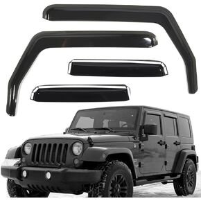 Zxmoto Rain Guards Side Window Visor Vent Outsid