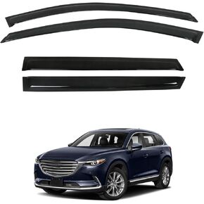 GXYWADY 4pcs Window Visor Replacement for CX-9 2016 2017 2018 2019 2020 2021 2022 2023 Rain Guard Deflectors