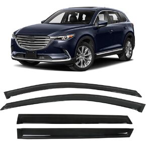 Window Visors Shade Sun Rain Wind Guard Replacement for CX-9 2016-2021