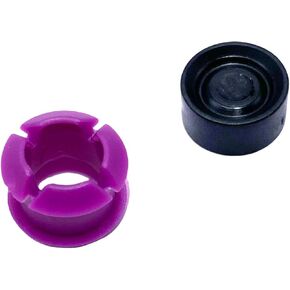 2 PCS نطبات الكابلات التحول ، 141607 ترس ترس نقل الكبل مجموعة إصلاح جلبة بلاتنج متوافقة مع Hyundai Kia Sienna Avalon Corolla