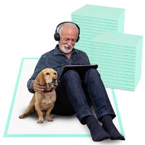 Heavy Absorbency 36'' x 36'' Incontinence Pads Chucks Pads, Leak-Proof Quick Drying Disposable Underpads Bed Pads for Elderly, Baby, Puppy Pee Pads for Pet Training