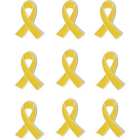 Bring Them Home Yellow Ribbon Pin-Hostages Israel Cancer Awareness Enamel Lapel Pin Support Campaign Charity Donation Event Accessory
