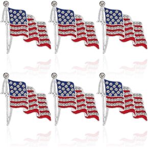6 PCS Pride Enamel Pins Bulk Rainbow LGBT Lapel Pins Gay Pride Heart Flag Brooch Pins Badge for Clothes Bags Backpack Hat Jacket Decoration