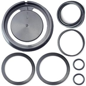 Gasket O-Ring Mechanical Seal Kit Replacement for Predator 3-in 212cc 63406 56162 for Champion 3 in 196cc 66525 Semi-Trash Water Pump for Red Lion 3 Inch 208cc 6RLAG-3LTT Full Trash-Pump, 9PCS
