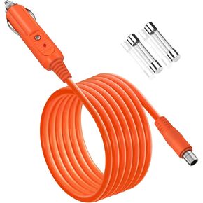 14AWG Car Charging Cable for Jackery Portable Power Station Explorer 3000Pro 2000Plus 2000Pro 2000 1500Pro 1500 1000Pro 1000 v2 - DC8020 Plug 2M/6.6FT