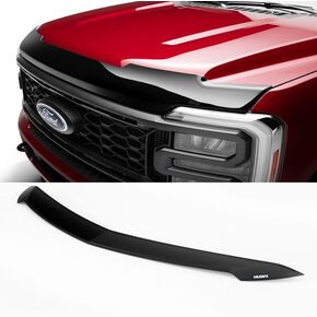 Husky Liners Aeroskin Hood Protector | Fits 2022-2025 Toyota Corolla Cross | Low Profile Deflector/Bug Shield - 1 pc., Smoke | 2842217