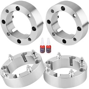 2'' 4x137 Wheel Spacers for 2017-2022 Can-Am Maverick X3, 2019-2022 Talon 1000R 1000X, 2016-2022 Pioneer 1000, 4x137mm Wheel Spacer with 12x1.5 Studs & 110mm Bore