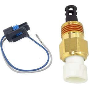3 PCS Air Temperature Sensor, Air Intake Charge Temperature Sensor, IAT/MAT/ACT Kit Replacement OEM# 25036751 for GM 25036751 25037225 25037334, Compatible with Century Express 2500 3500 (Gold)