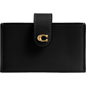 Coach Women's Essential Multi Card Holder Accessory-Travel Wallet, B4/Black