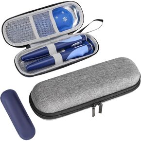 Insulin Cooler Travel Case Insulated Diabetic Bag Insulin Pen Cooler Travel Case Diabetic Medication Insulated Cool Organizer Cooling Bag with 1 Reusable Ice Packs