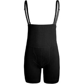 DREAM SLIM Men's Tummy Control Shapewear Shorts Compression Seamless Slimmer Body Shaper Panties Butt Lifter Leg Boxer Briefs