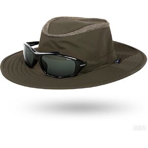 TOP-EX Oversized XL XXL Waterproof UPF 50+ Wide Brim UV Protection Sun Hats for Men Big Head Safari Bucket